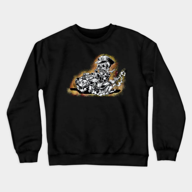 Mess and Noise Racer Crewneck Sweatshirt by silentrob668